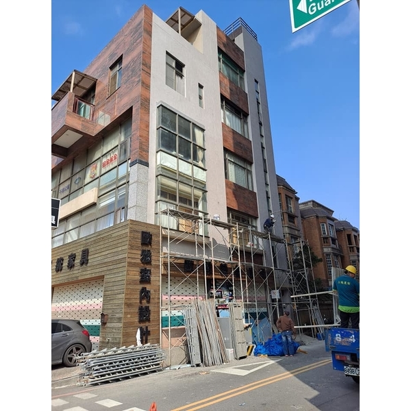 外牆磁磚整修-張驊室內裝修工程有限公司