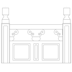 素面欄杆 , 恆實豪企業社