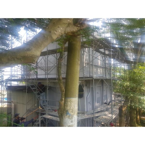 營區外牆聚脲施作-沅欣工程有限公司