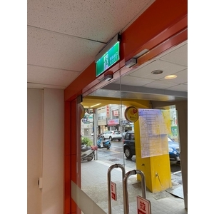 玻璃門無框雙開雙鎖具