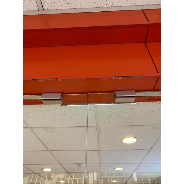 玻璃門無框雙開雙鎖具-品佑科技企業社