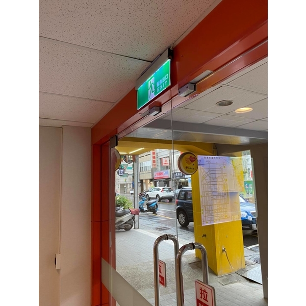 玻璃門無框雙開雙鎖具,品佑科技企業社