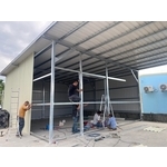 倉庫搭建(附滾輪拉門)-弓長工程行