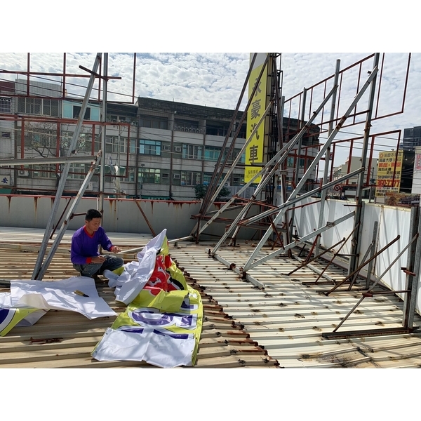 廣告招牌鐵架安裝