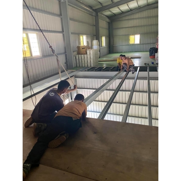 簡易天車軌道安裝