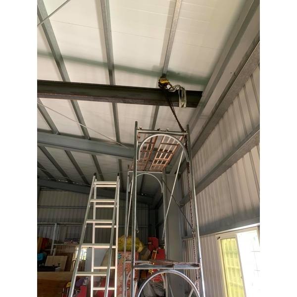 簡易天車軌道安裝