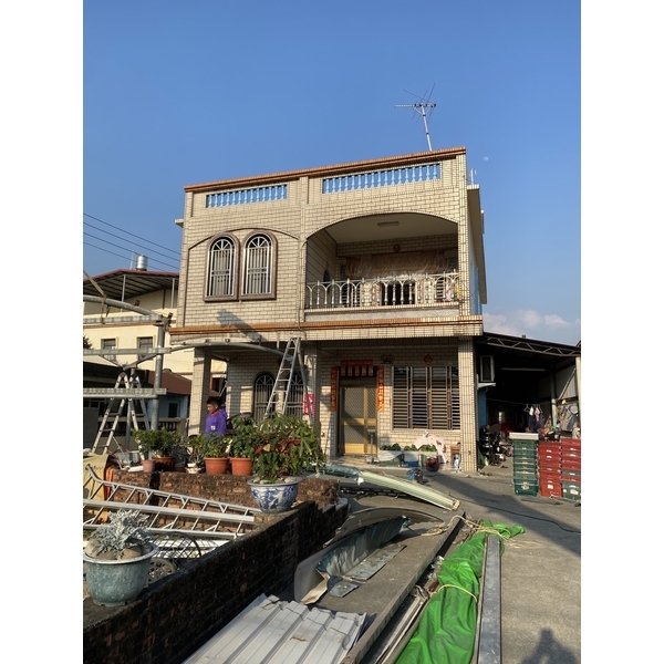 半圓遮雨棚更換