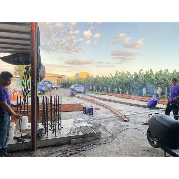 半圓遮雨棚更換