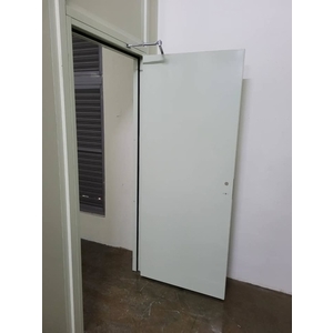 無塵室隔間防火門安裝