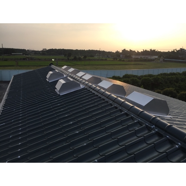 彰化田中別墅育樂室-琉璃瓦型