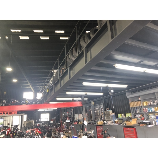 台中市大鳥摩哆重車館-採光型