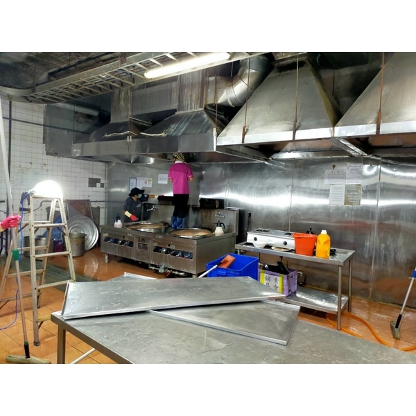 餐廳廚房清潔
