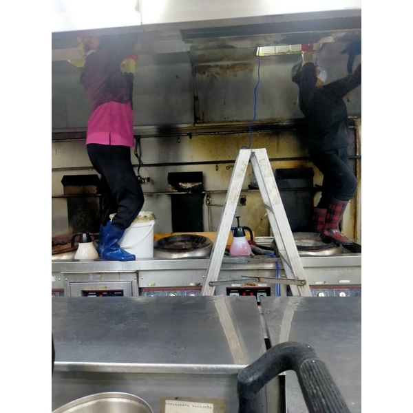 餐廳廚房清潔