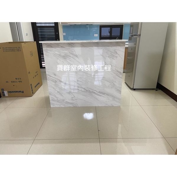 石紋吧檯-貫群室內裝修工程行