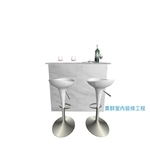 石紋吧檯 - 貫群室內裝修工程行