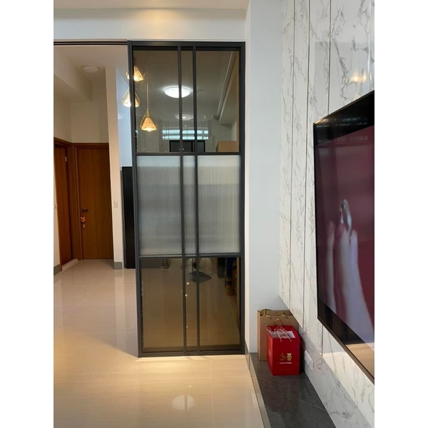 鋁框拉門 鋁框拉門-貫群室內裝修工程行