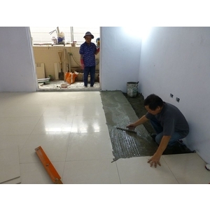 建築臨時工／舖貼地磚 , 德昌工程企業公司
