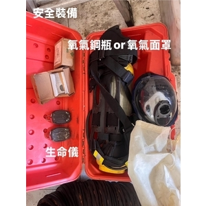 廢水廠廢酸儲存桶槽清理