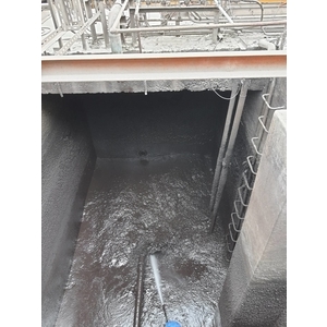 桶槽水刀清洗污泥