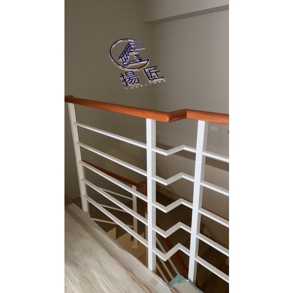 工業風日式扁鐵扶手