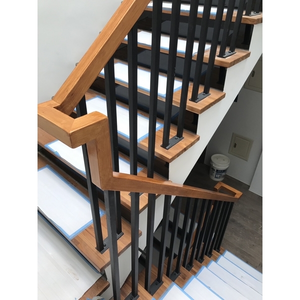 工業風日式扁鐵扶手