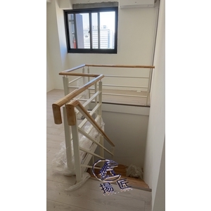 工業風日式扁鐵扶手