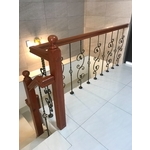 藝術鍛鐵扶手 - 揚匠扶手地板