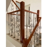 藝術鍛鐵扶手 - 揚匠扶手地板