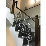 藝術鍛鐵扶手 - 揚匠扶手地板