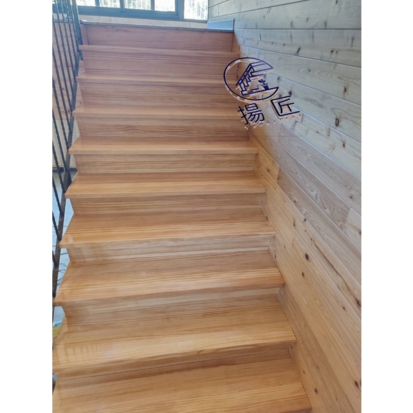 樓梯踏板 木地板,揚匠扶手地板