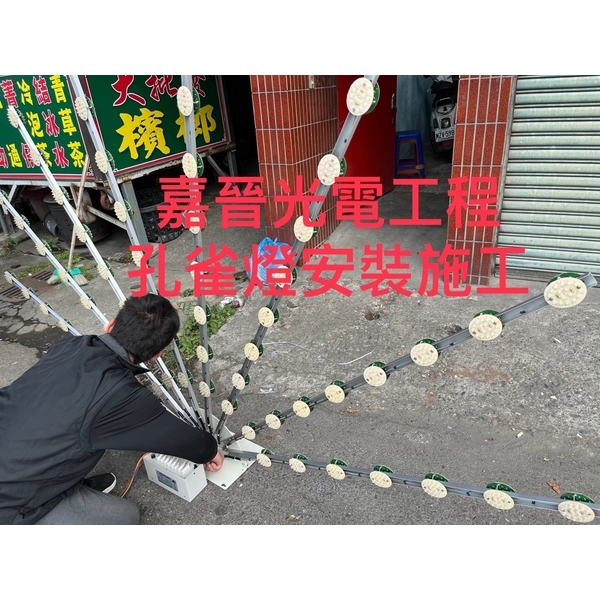 孔雀燈安裝 孔雀燈安裝-嘉晉光電工程企業行