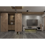 電視牆 - 菓子空間室內設計