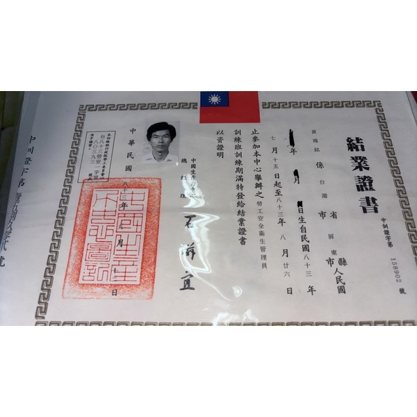 專業證書/技術證 專業證書/技術證-祥豪營造有限公司