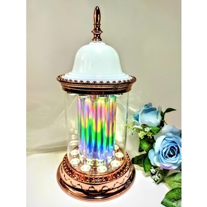 玫瑰金大型彩晶燈／開運燈,丸太實業有限公司