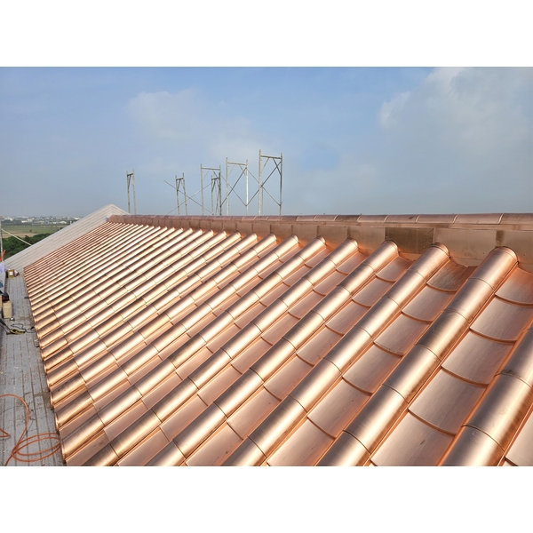 紅銅瓦鋪設,瓦鉅有限公司