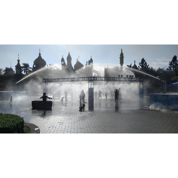 園區噴霧降溫,欣旺設計有限公司