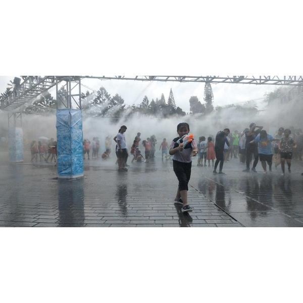 六福村園區活動降溫造景-欣旺設計有限公司