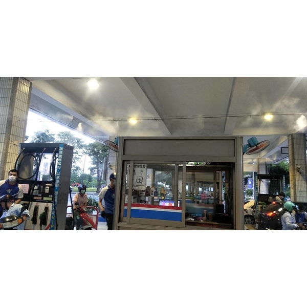 加油站噴霧降溫,欣旺設計有限公司