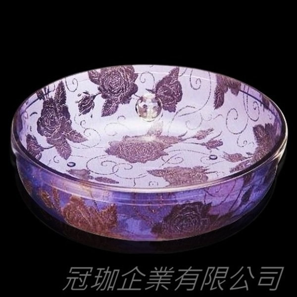 (附蓋) 壓克力水果盤-冠珈企業有限公司