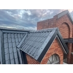 拆除舊瓦-加蓋不鏽鋼琉璃瓦工程 - 晉益工程行