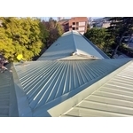 型鐵鋪設＆浪板覆蓋 - 晉益工程行