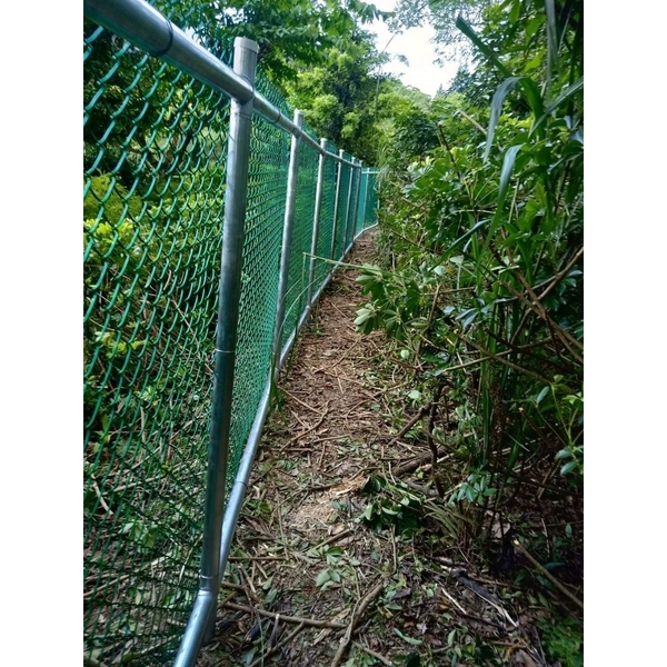 菱形網圍籬 單軌拉門