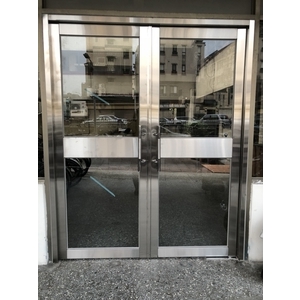 不鏽鋼雙開門