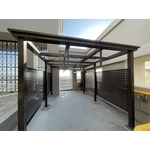 鐵件曬衣採光罩 - 元發金屬工程行