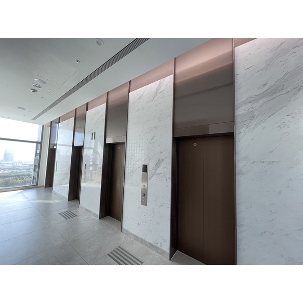 B3~10F 電梯鍍鈦板,元發金屬工程行