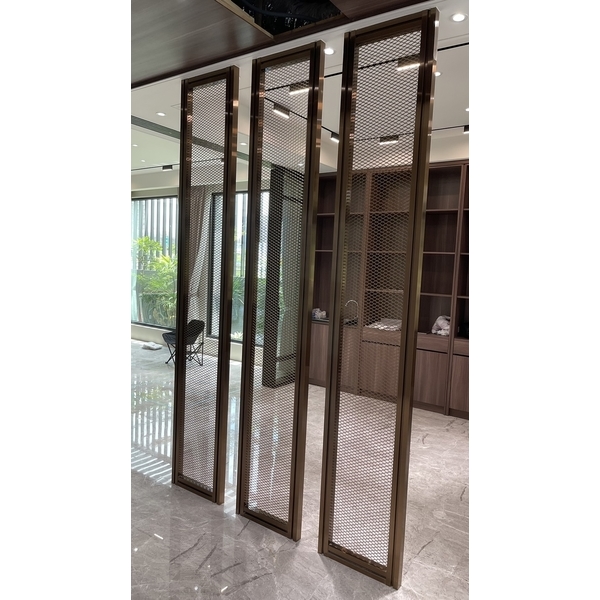 鍍鈦造型屏風 鍍鈦造型屏風-元發金屬工程行