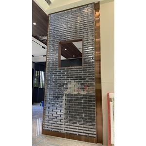 鍍鈦造型玻璃牆