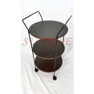 雙ㄇ圓板雙層架／置物架／推車 , 晨允企業有限公司