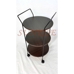 雙ㄇ圓板雙層架／置物架／推車 , 晨允企業有限公司