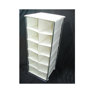 12格帆佈置物架／置物／收納／衣櫥,晨允企業有限公司